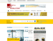 Tablet Screenshot of portaldovidraceiro.com.br